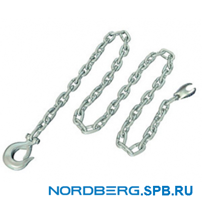 Цепь рабочая с крюком для стапеля Nordberg