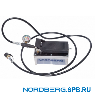 Стенд для правки литых и стальных дисков с пневмонасосом Nordberg ECO 21SLRH