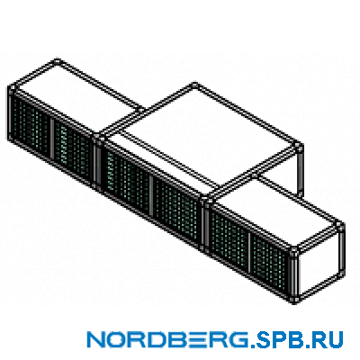 Блоки диагональной вытяжки (3 предмета) Nordberg