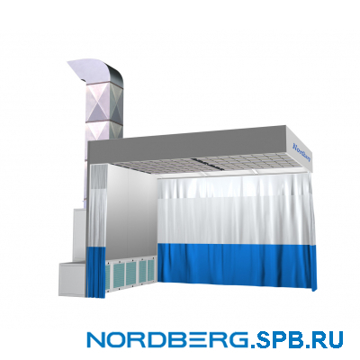 Пост подготовки к окраске Nordberg NB100B