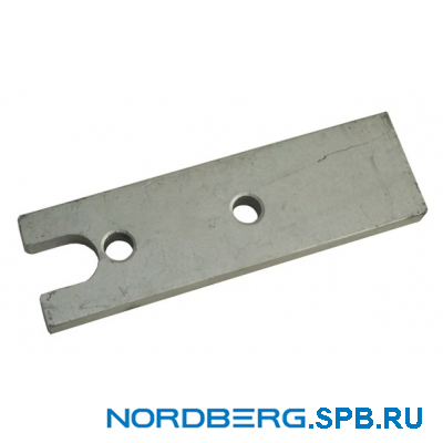 Пластина салазок нижняя 409 6000262 для станка Nordberg 4639,5ID